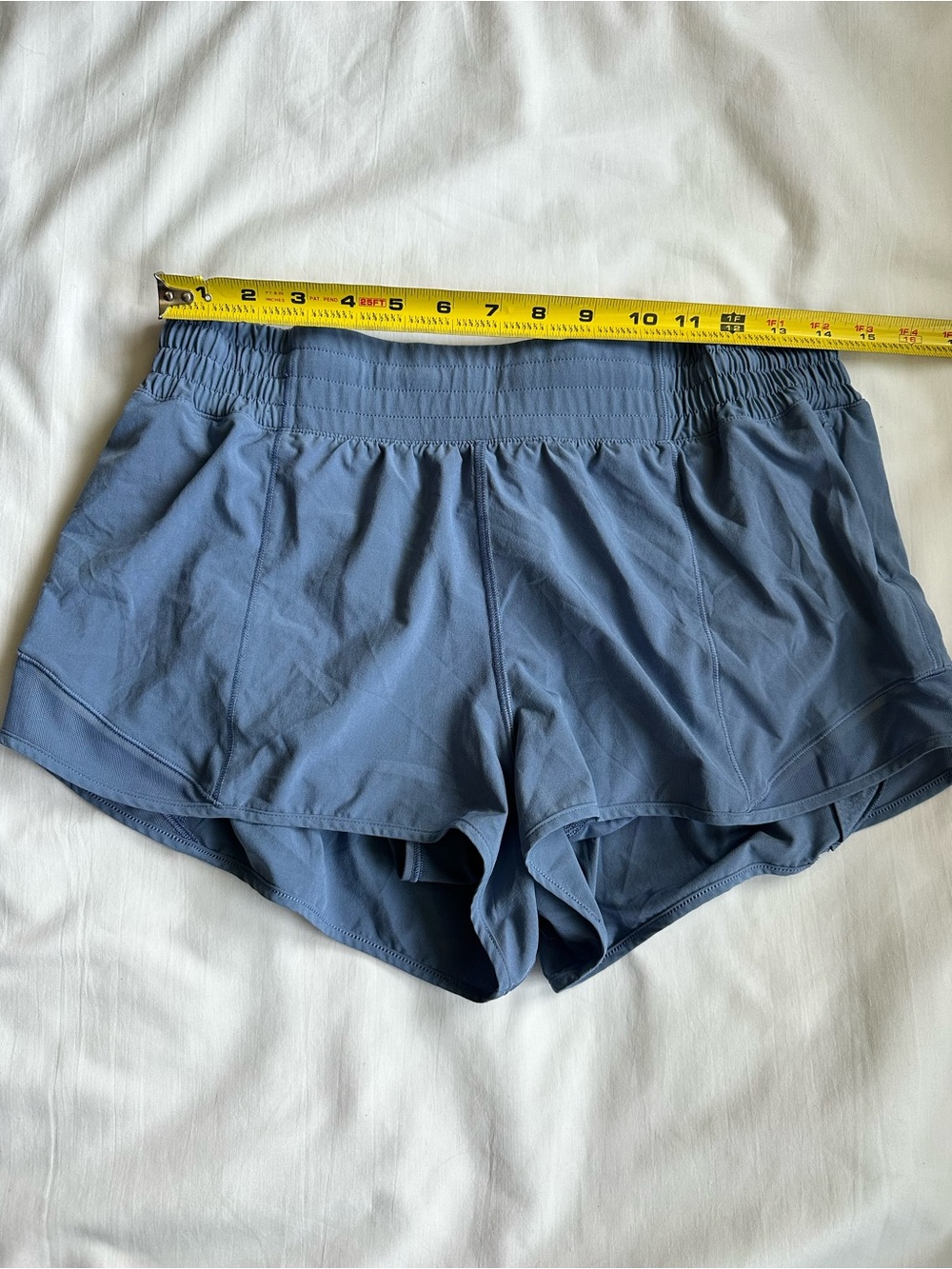 Lululemon Hotty Hot Athletic Running Light Blue Shorts - Picture 6 of 12